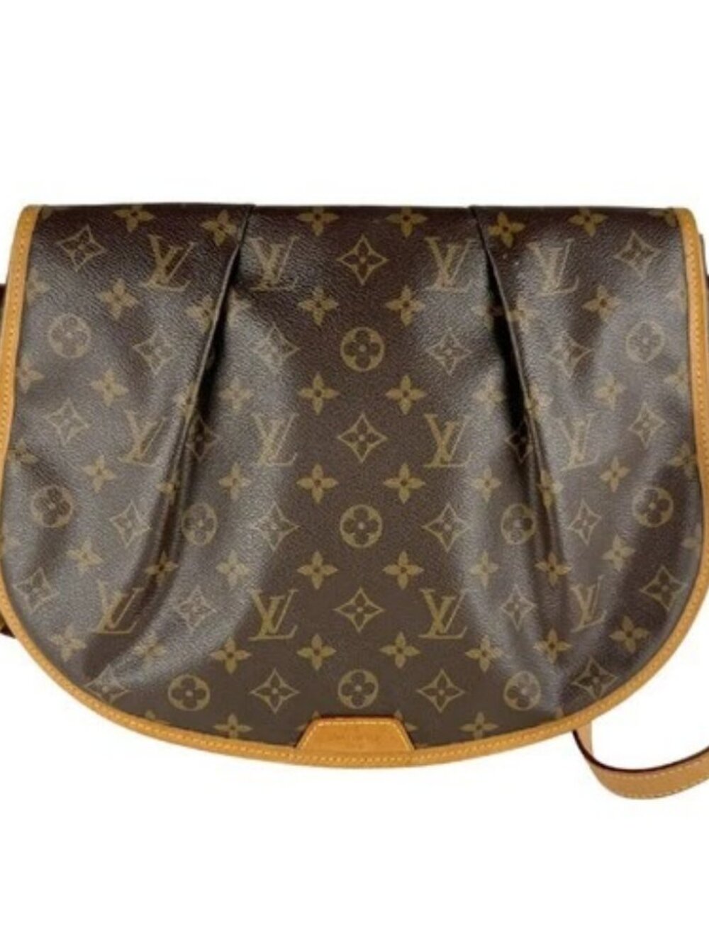 Auth LOUIS VUITTON Monogram Menilmontan MM Shoulder Bag Brown M40473 - z10133